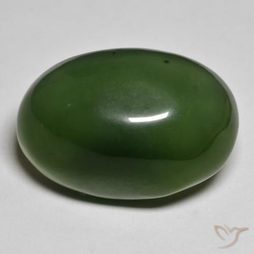 28.85ct 天然 海藻绿 蛇纹石, 椭圆形, 半透明