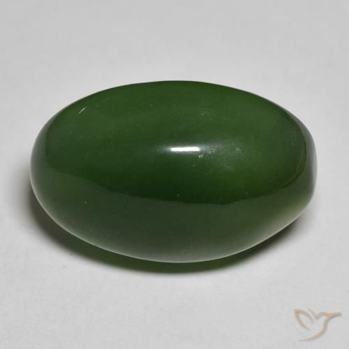 16.53ct 天然 海藻绿 蛇纹石, 椭圆形, 半透明