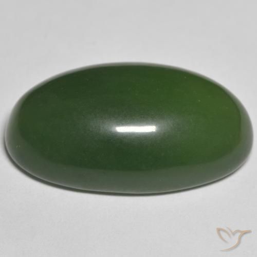 27.23克拉天然蛇纹石，椭圆形，半透明