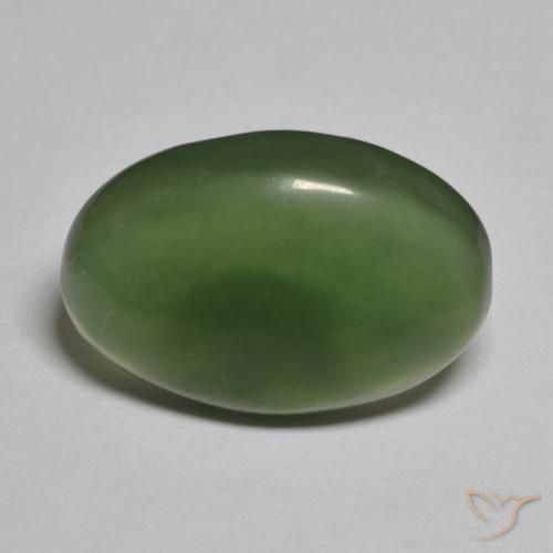 9.54ct 天然 海藻绿 蛇纹石, 椭圆形, 半透明