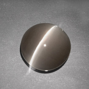 7.63克拉天然猫眼矽线石，透明，透明/半透明