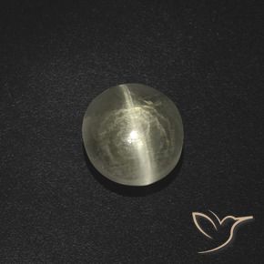 2.51克拉天然硅线石猫眼，椭圆形，半透明