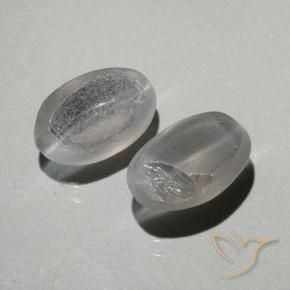 1.90克拉天然硅线石猫眼，椭圆形，透明