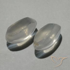 1.80克拉天然硅线石猫眼，椭圆形，透明