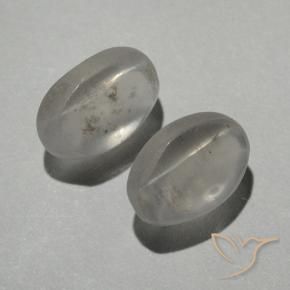 2.03克拉天然硅线石猫眼，椭圆形，透明