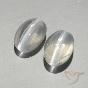 1.89克拉天然硅线石猫眼，椭圆形，透明