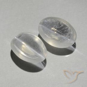 1.89克拉天然硅线石猫眼，椭圆形，透明