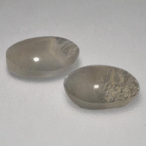 1.95克拉天然硅线石猫眼，椭圆形，透明