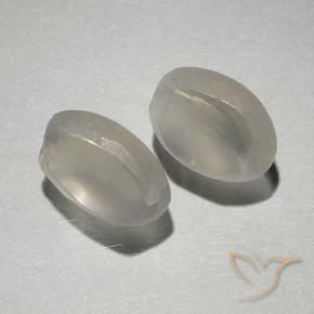 2.10克拉天然硅线石猫眼，椭圆形，透明
