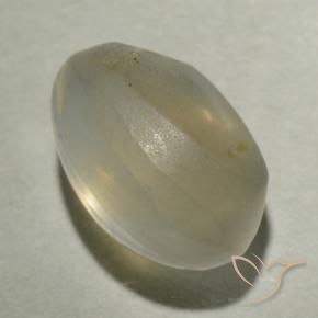 1.47克拉天然硅线石猫眼，椭圆形，透明