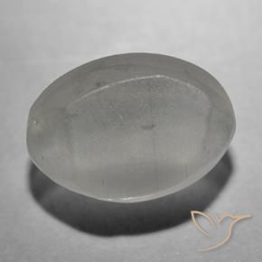 1.43克拉天然硅线石猫眼，椭圆形，透明