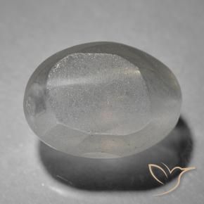 1.63克拉天然硅线石猫眼，椭圆形，透明