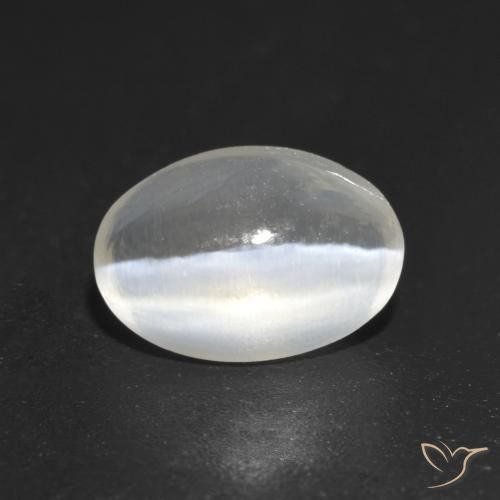 1.21克拉天然硅线石猫眼，椭圆形，透明