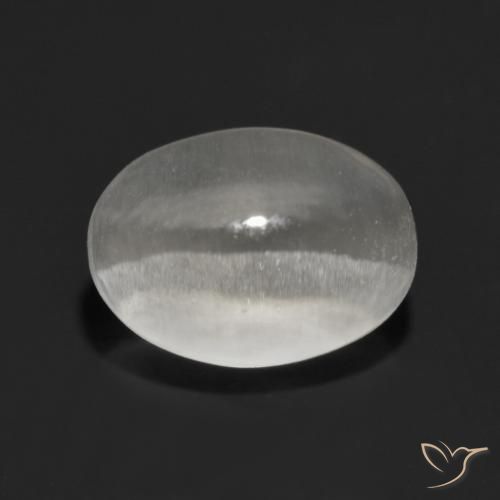 1.60克拉天然硅线石猫眼，椭圆形，透明