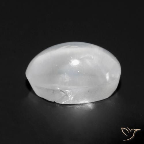 1.53克拉天然硅线石猫眼，椭圆形，透明