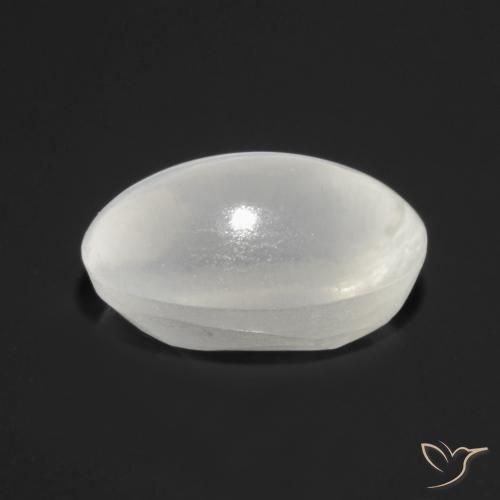 1.27克拉天然硅线石猫眼，椭圆形，透明