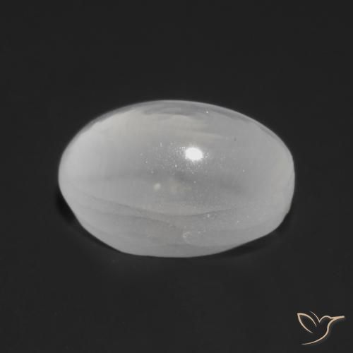 1.13克拉天然硅线石猫眼，椭圆形，透明