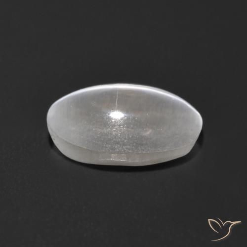 1.13克拉天然硅线石猫眼，椭圆形，透明