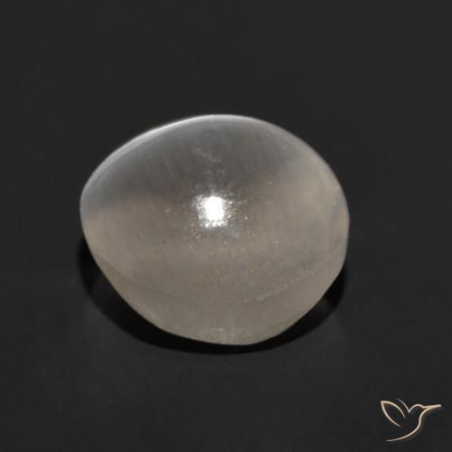 1.87克拉天然硅线石猫眼，圆形的，半透明
