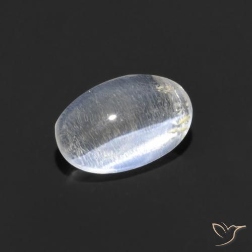 0.80ct 天然 清除 硅线石猫眼, 椭圆形, 透明