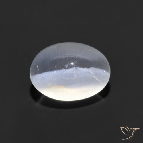 1.43ct 天然 清除 硅线石猫眼, 椭圆形, 透明