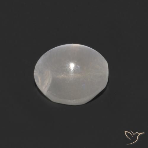 0.93克拉天然硅线石猫眼，椭圆形，透明