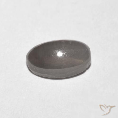 0.99克拉天然硅线石猫眼，椭圆形，透明