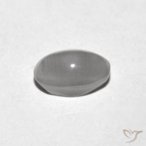 0.85克拉天然硅线石猫眼，椭圆形，透明