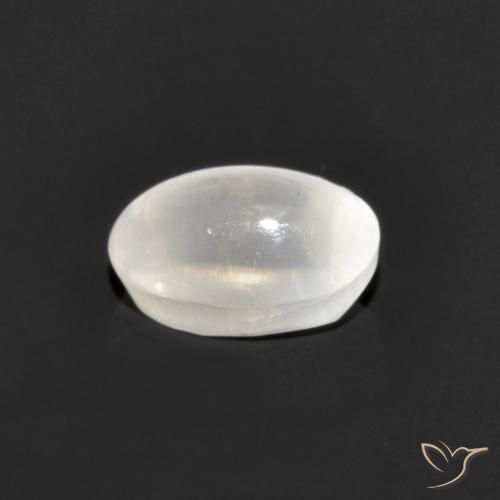 0.77克拉天然硅线石猫眼，椭圆形，不透明