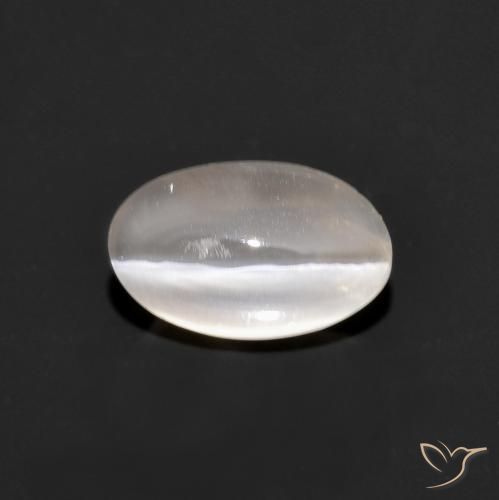 1.33克拉天然硅线石猫眼，椭圆形，透明