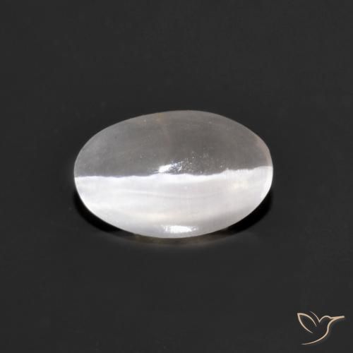 0.99克拉天然硅线石猫眼，椭圆形，透明
