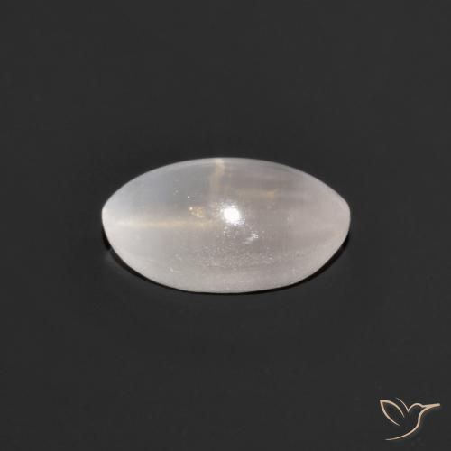 0.99克拉天然硅线石猫眼，椭圆形，透明