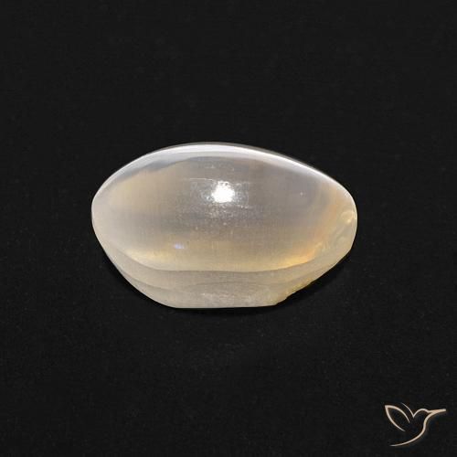 1.10克拉天然硅线石猫眼，椭圆形，透明