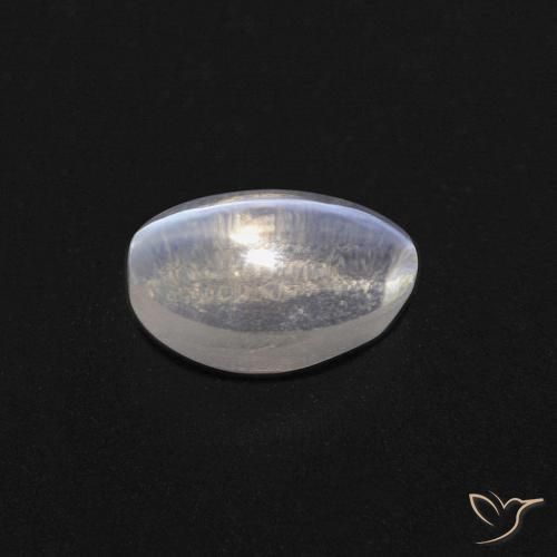 0.85克拉天然硅线石猫眼，椭圆形，透明