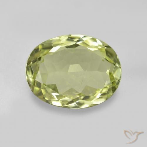 2.03ct 天然 中黄色 硅线石, 椭圆形, VS