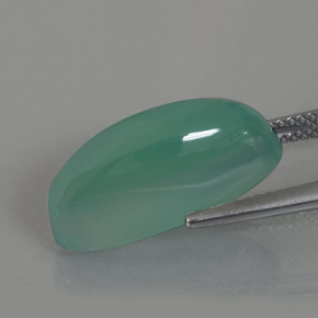 16.32克拉天然菱锌矿，马眼形，半透明