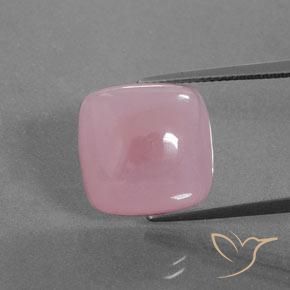 26.17ct 天然 中玫瑰粉 菱锌矿, 软垫, 透明