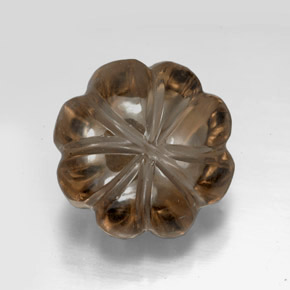 10.74克拉天然烟晶，透明，透明/半透明