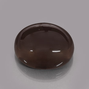 68.97克拉天然棕色烟晶，透明，28.1×23.7毫米，透明/半透明