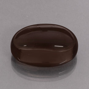 31.15克拉天然棕色烟晶，透明，23.7×15.8毫米，透明/半透明