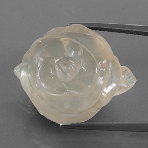 41.66克拉天然棕色烟晶，异形，26.7×20.8毫米，透明