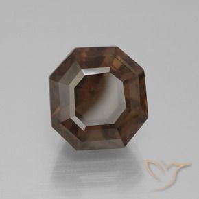 9.02克拉天然烟晶，八边形，VS