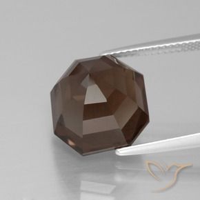 9.02克拉天然烟晶，八边形，VS