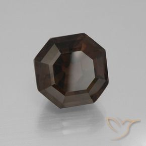 8.77克拉天然烟晶，八边形，VVS-VS