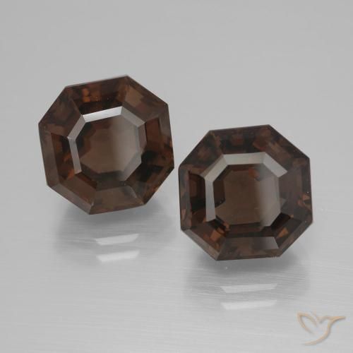 10.34克拉天然烟晶，八边形，VVS-VS
