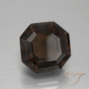 7.77克拉天然烟晶，八边形，VVS