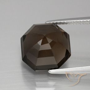 7.77克拉天然烟晶，八边形，VVS