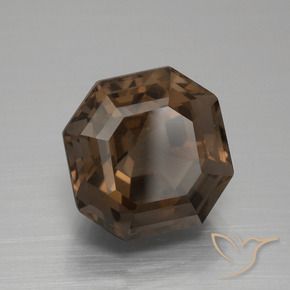 7.95克拉天然烟晶，八边形，VVS-VS