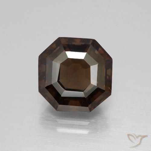 4.79克拉天然烟晶，八边形，VVS-VS