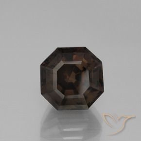 5.90克拉天然烟晶，八边形，VVS